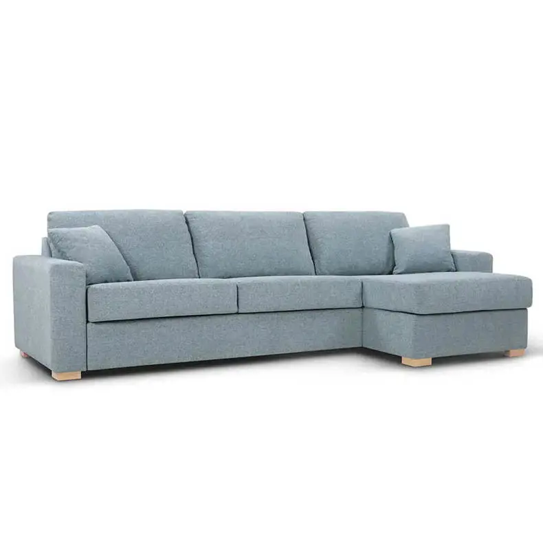 Lukas Three Seater Chaise Sofa Bed